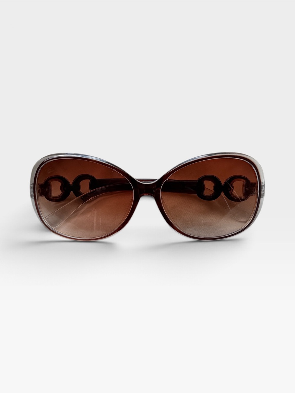 Women's Brown Oversized Sunglasses